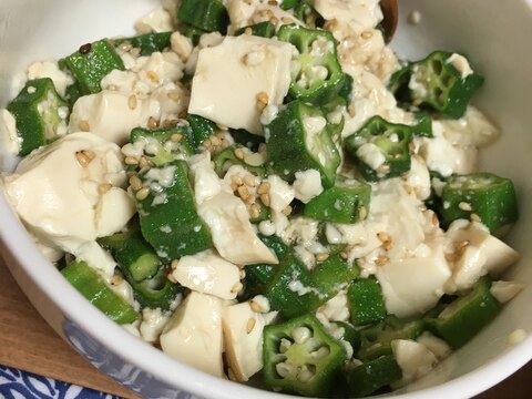 夏に オクラと豆腐の和え物 レシピ 作り方 By Tictictic808 楽天レシピ 夏に オクラと豆腐の和え物 レシピ 作り方 By Tictictic808 楽天レシピ